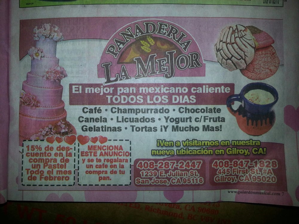 Panaderia La Mejor 20 Photos Bakeries 1239 E Julian St, Downtown