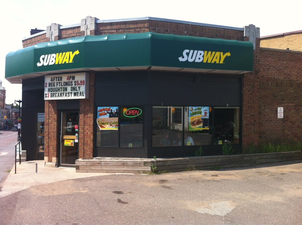 Subway Fast Food 700 Shelden Ave, Houghton, MI Restaurant Reviews