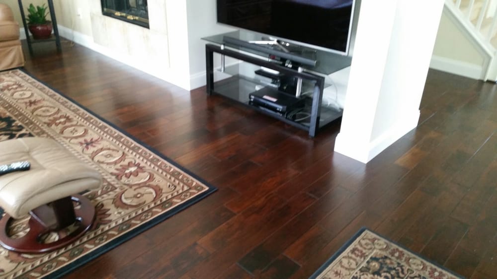 Engineered Hardwood Floors Acacia And New Baseboards Yelp Photo Of Superior Floors Antioch Ca United States Engineered Hardwood