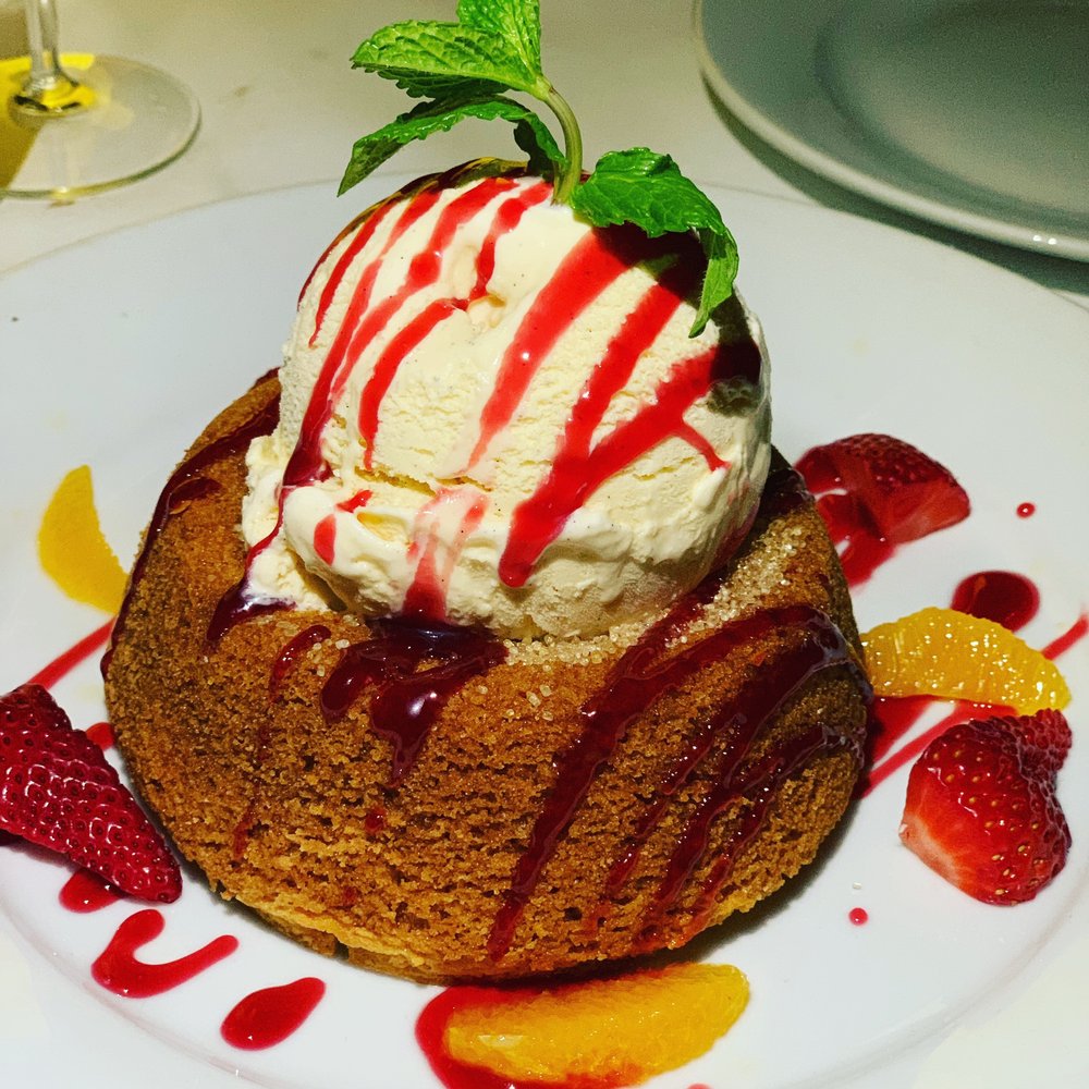 Mastro S Signature Warm Butter Cake Yelp