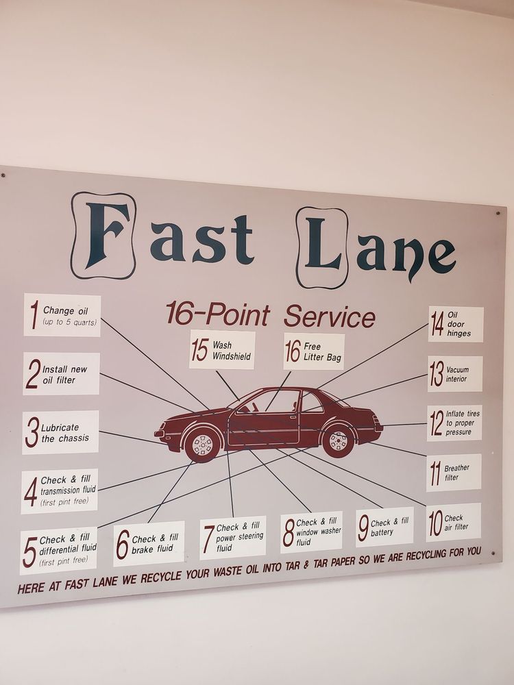Fast Lane Oil Change