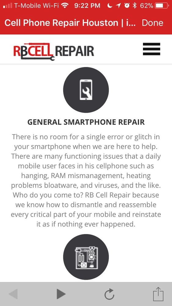 No Room For Error I Guess That Doesn T Ly To The Color Of Photo Of Rb Cell Phone Repair Houston Tx United States No Room