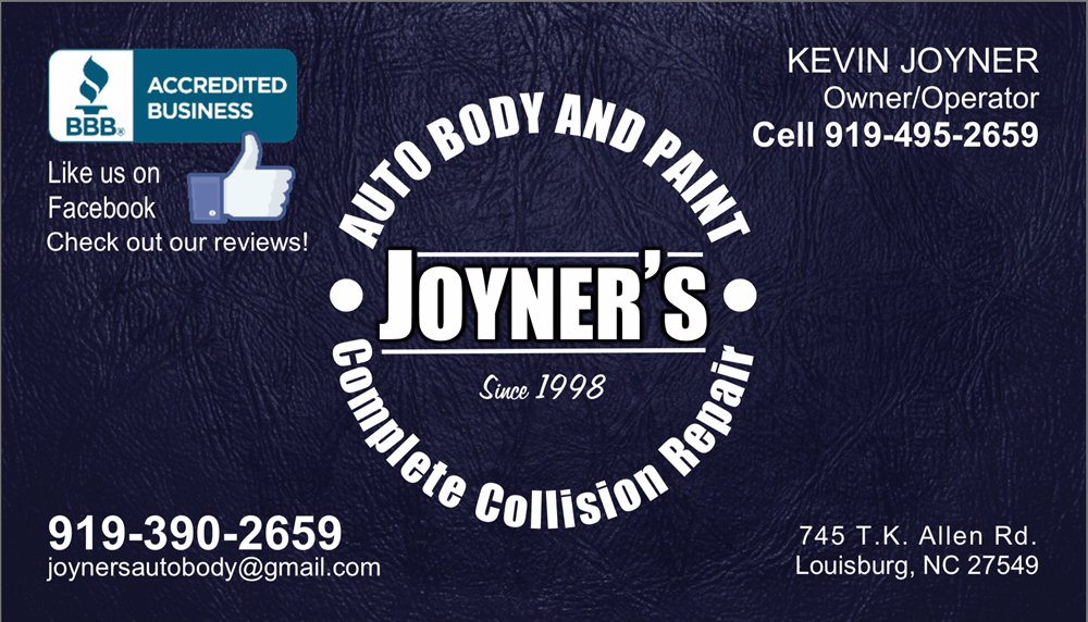 Joyner's Auto Body and Paint