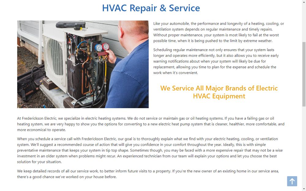 image of business Frederickson Electric