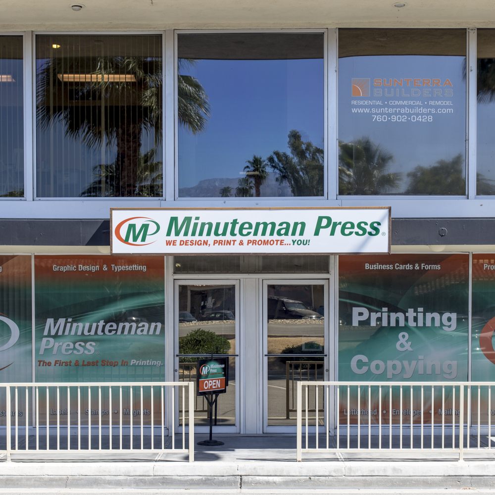 Minuteman Press 13 Reviews Printing Services 73660 Hwy 111, Palm