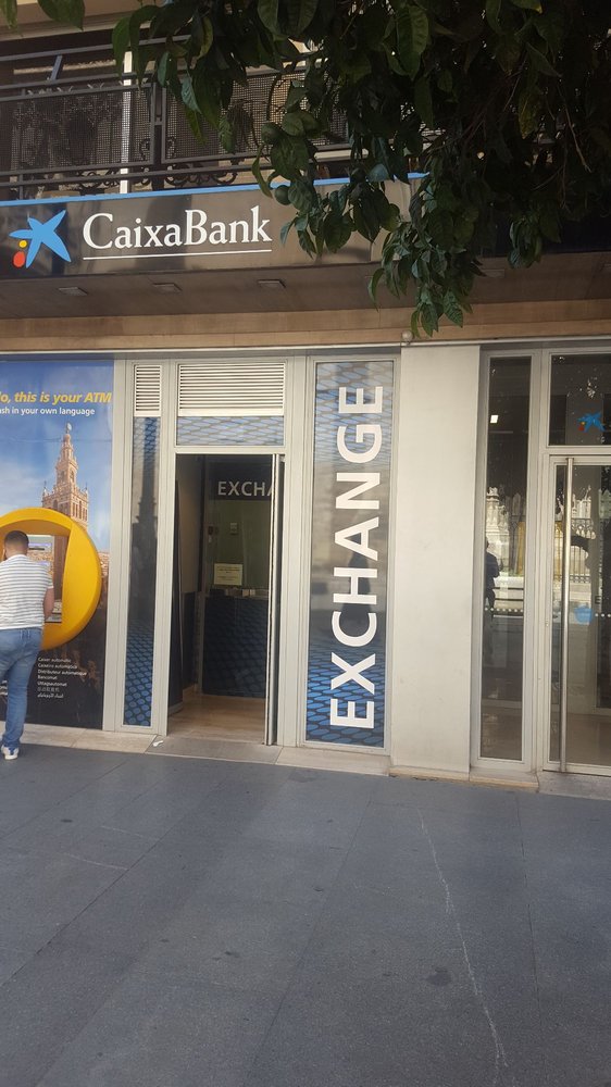 Caixa Bank Exchange Wechselstube Avenida De La Constitucion