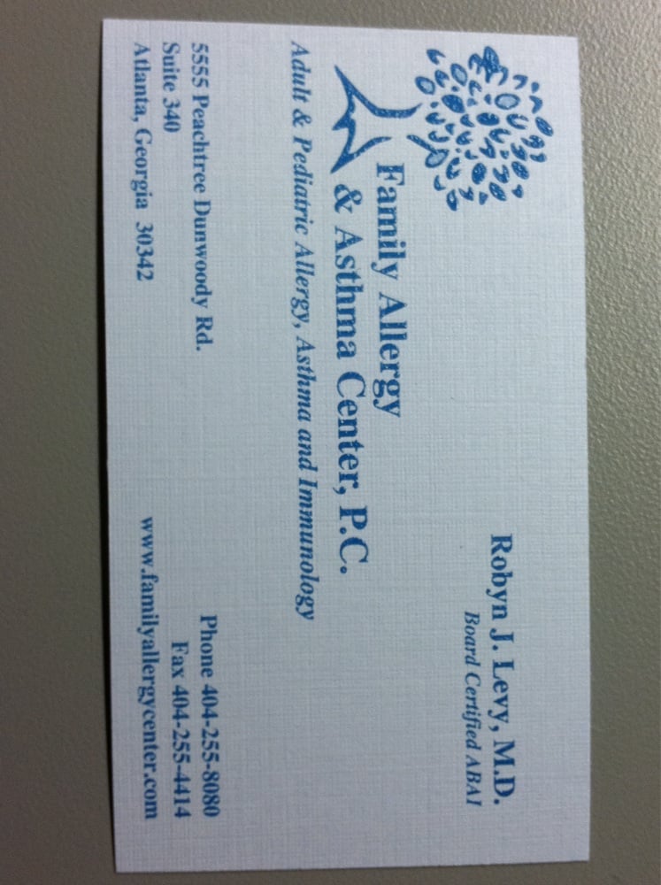 image of business Family Allergy & Asthma Center