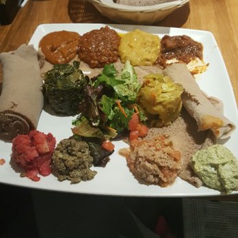 photo of desta ethiopian kitchen atlanta ga united states vegetarian platter - Desta Ethiopian Kitchen photo of desta ethiopian kitchen atlanta ga united states vegetarian platter - Desta Ethiopian Kitchen