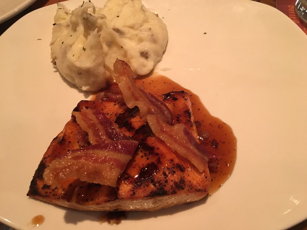 outback bourbon bacon salmon