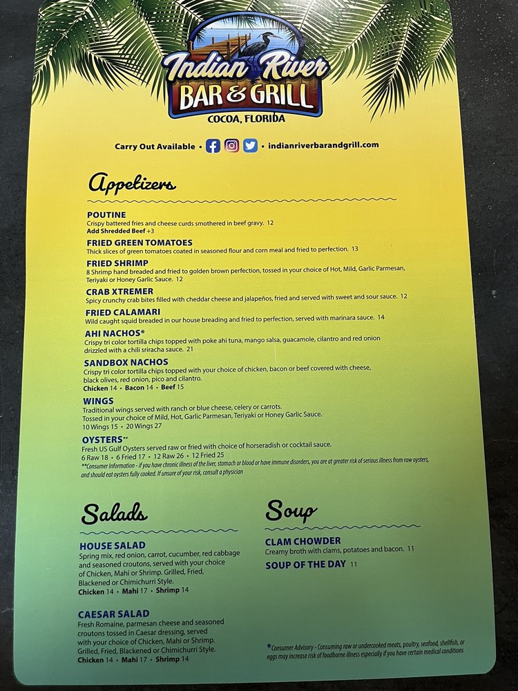 Indian River Bar & Grill