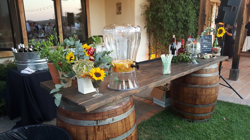 Wine Barrel Bar Setup Yelp Photo Of Copper Crystal San Luis Obispo Ca United States Wine