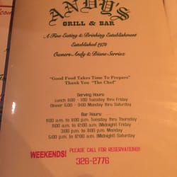 Andy S Supper Club American Traditional 1604 N A St Photo Of Andy S Supper Club Wellington Ks United States