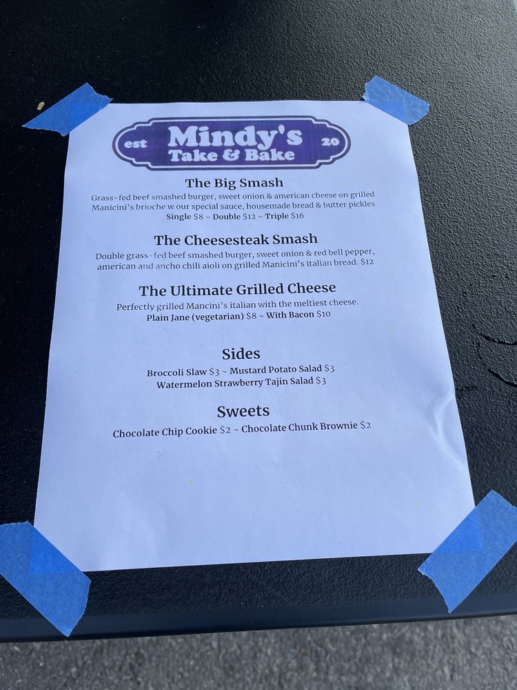 Mindy’s Take And Bake