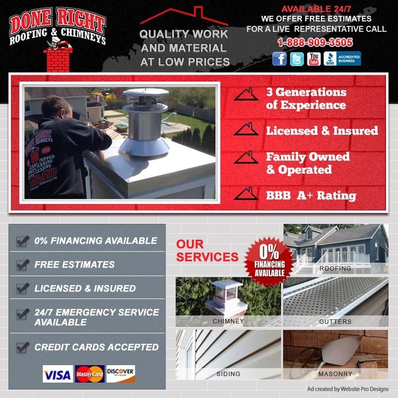 Done Right Roofing & Chimney 136 Photos & 10 Reviews Roofing 574