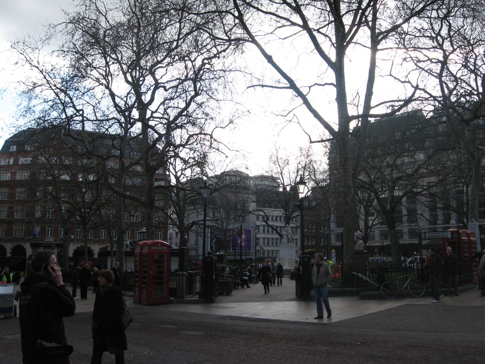 Leicester Square Gardens Landmarks & Historical Buildings Leicester