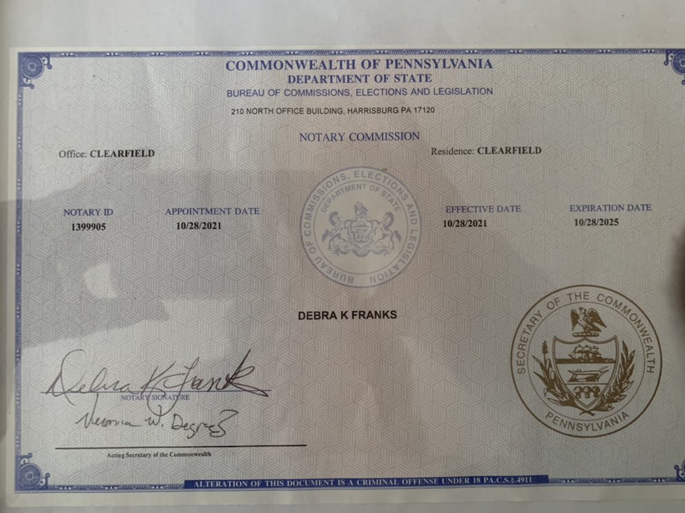 Franks Mobile Notary