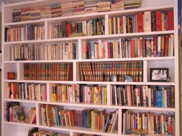 Todd S Floor To Ceiling Book Shelves Yelp Photo Of Portage Park Handyman Chicago Il United States Todd S Floor To