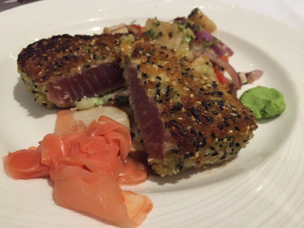 panko crusted tuna steaks
