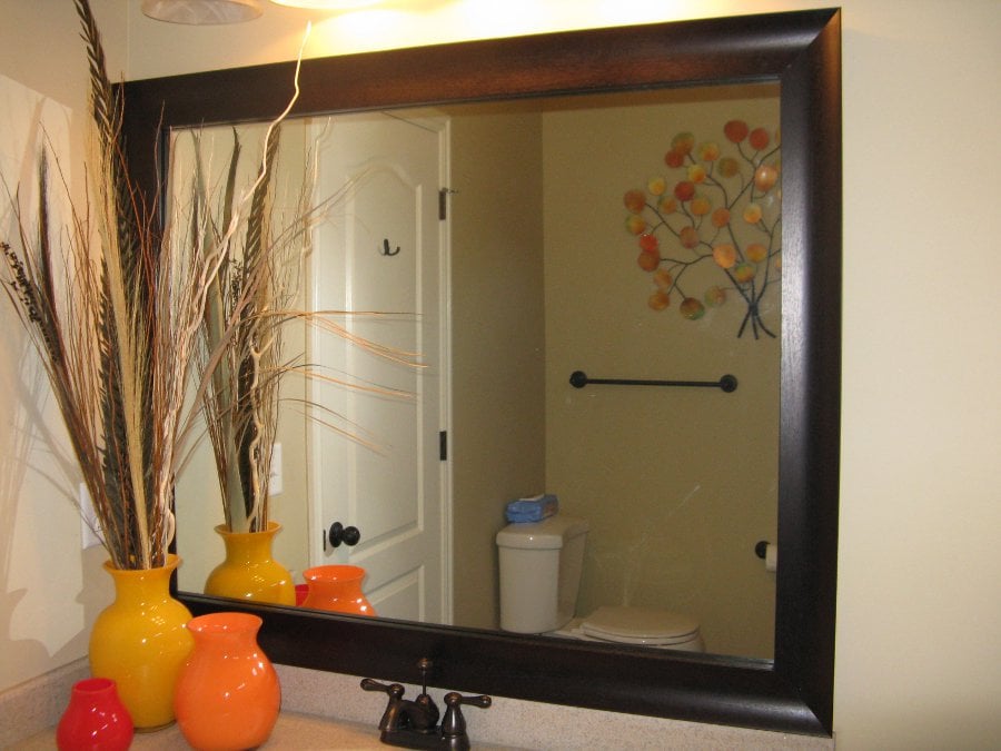 Bathroom Mirror Frame Kit Modern Bathroom Mirror Frame Kit