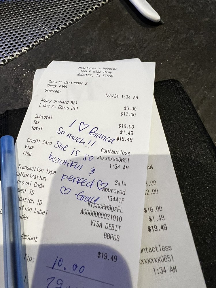 McIntyre’s - Webster