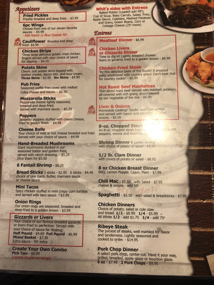 Whit’s End Decatur Italian 3663 E Williams St Rd, Decatur, IL