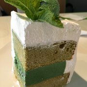 our signature green tea ice cream cake menu asian mint dallas