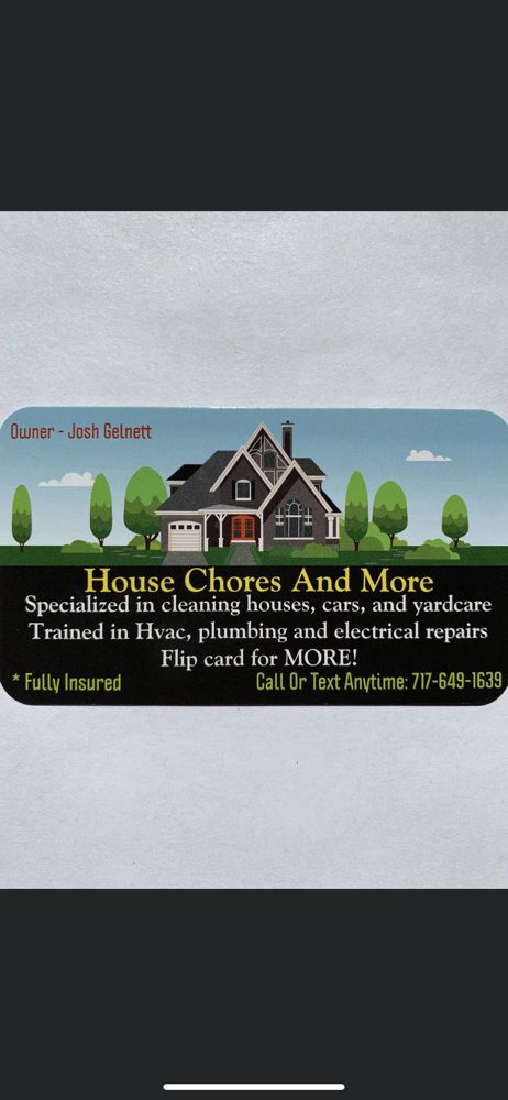 House Chores And More