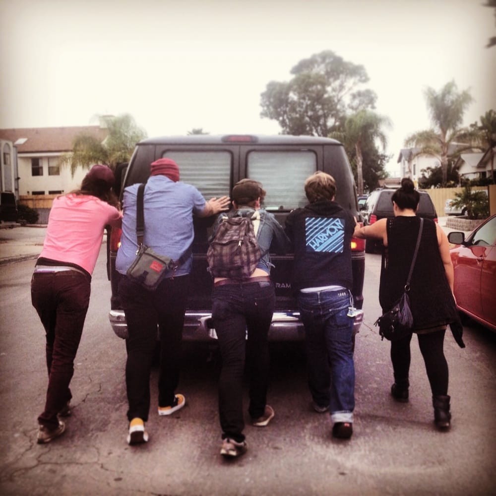 Jeep Dealership San Diego >> Pushing our van to Sam Lee's shop! - Yelp Jeep Dealership San Diego >> Pushing our van to Sam Lee's shop! - Yelp