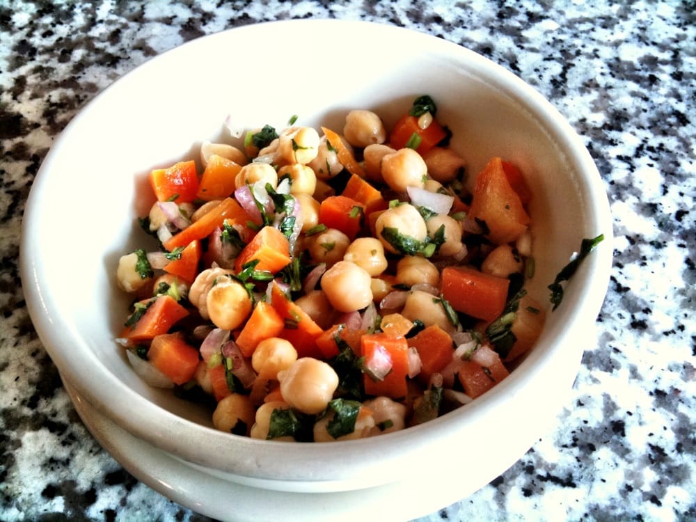 Garbanzo carrot salad Yelp