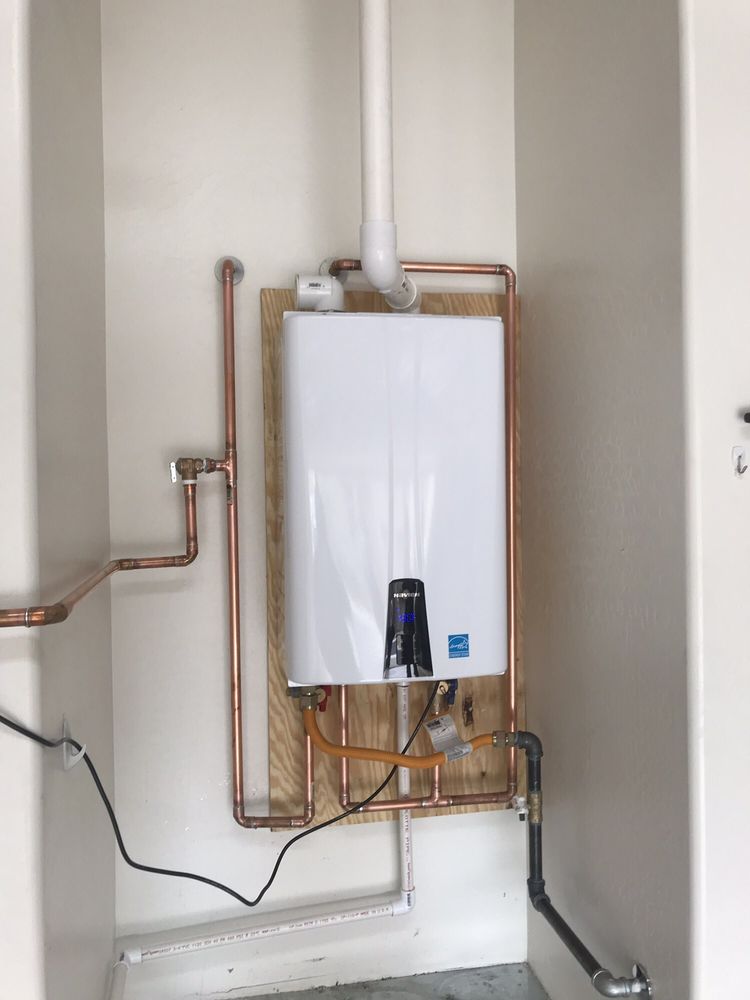 navien tankless water heater installation - yelp