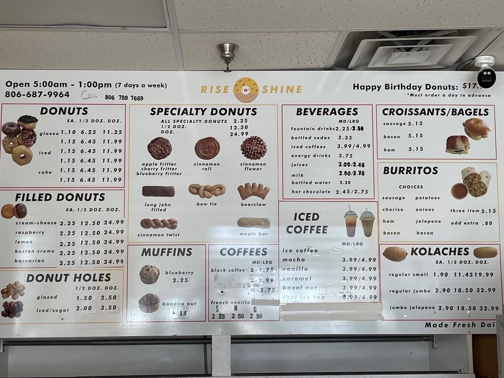 Rise N Shine Donuts