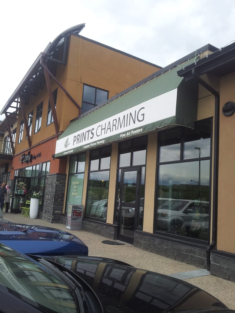 Prints Charming Framing 10 Aspen Stone Boulevard SW, Calgary, AB