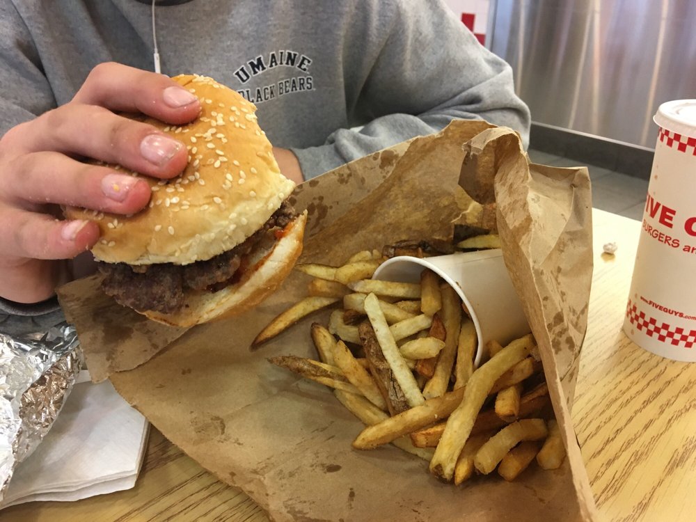 Five Guys 22 Photos & 71 Reviews Fast Food 425 Fore St, Old Port, Portland, ME