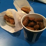 Baohaus - New York, NY, United States. Pork belly buns and boiled peanuts