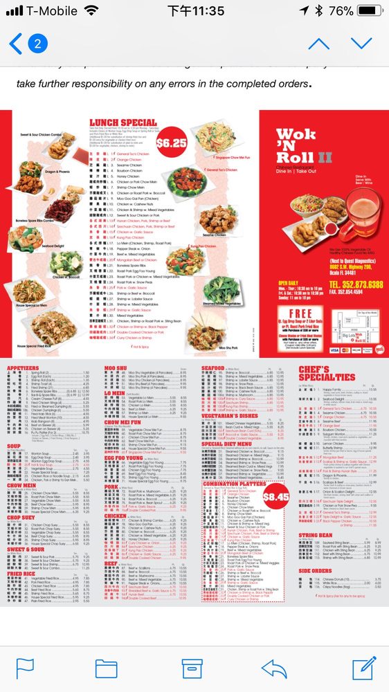 Wok N Roll Ii 11 Photos Restaurants 8602 Sw Highway 200 Ocala Wok N Roll Ii 11 Photos Restaurants 8602 Sw Highway 200 Ocala Fl Restaurant Reviews Phone Number Last Updated December 15 2018 Yelp