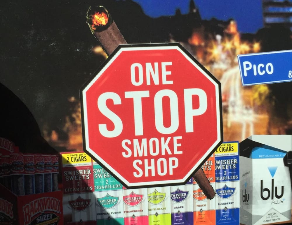 One Stop Smoke Shop CLOSED Tobacco Shops 1367 S Redondo Blvd, Mid