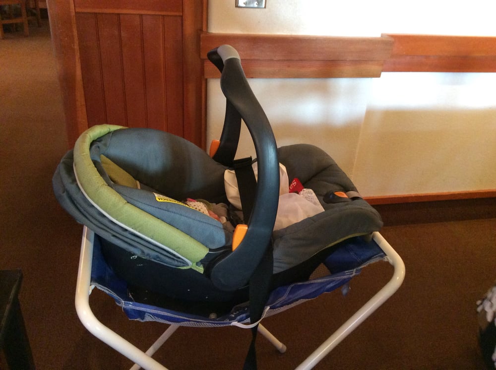 Pretty Neat Baby Car Seat Carrier In The Restaurant Yelp