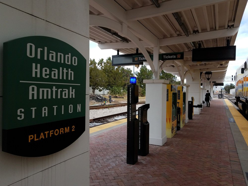 Orlando Health / Amtrak Sun Rail Station Train Stations 89 W