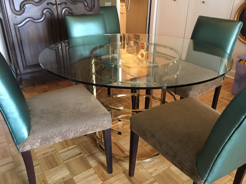 My New Nyc Dining Table From Apt Deco Delivered Right To Photo Of Aptdeco New York Ny United States My Nyc Dining