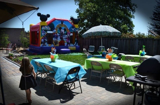 Mickey Mouse Clubhouse Bounce House Tables Chairs Cotton Candy Photo Of Bounce 2 This Oakley Ca United States Mickey Mouse Clubhouse