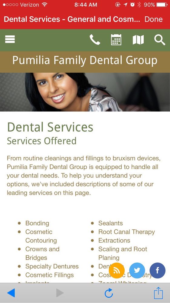 image of business Pumilia Family Dental Group