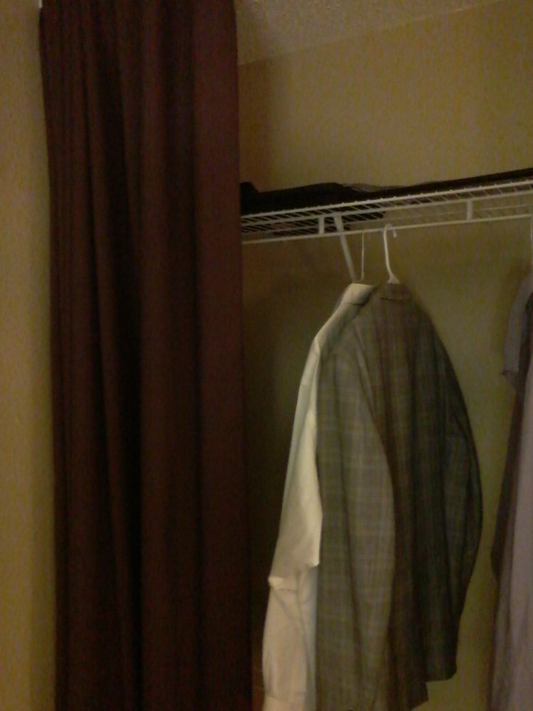 My Closet With A Curtain For A Door Instead Of A Door Yelp