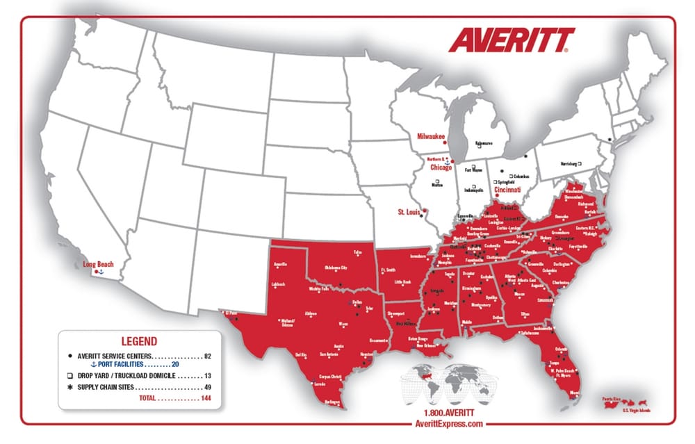 Averitt Express 13 Reviews Shipping Centers 1415 Neal St