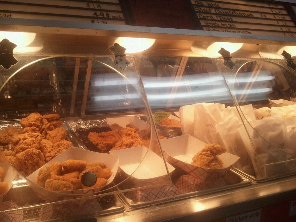 The Holy Grail Of Gas Station Food Fried Heat Lamp Case Yelp Photo Of Meadow Conoco C Ut United States The