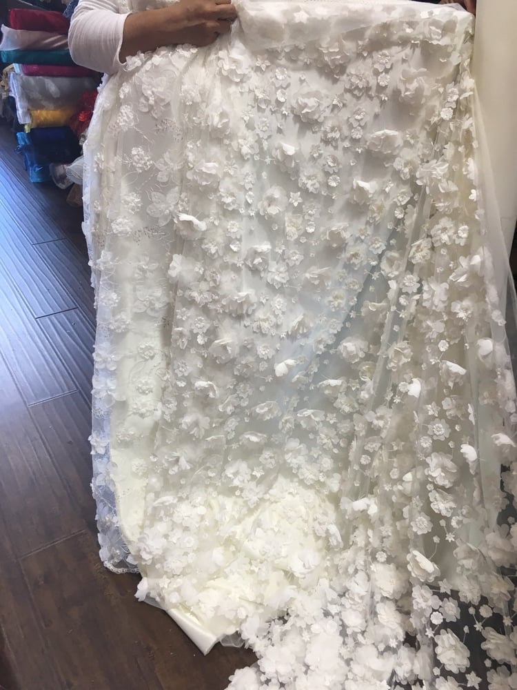 Beautiful 3 D Fabrics For Wedding Gowns Yelp 13 Photos For Valentine Textiles
