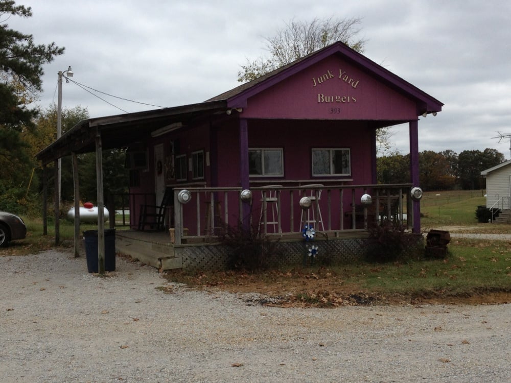 Junk Yard Burgers Burgers 1393 Hwy 348, Guntown, MS Restaurant