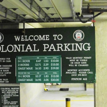 Colonial parking philadelphia coupon