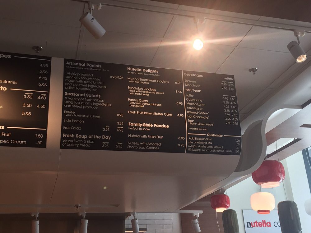 Nutella Cafe Address Chicago Nutella Cafe Address Chicago