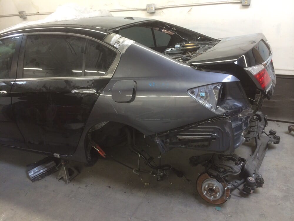 Quarter Panel Swap On 2017 Honda Accord Yelp Photo Of Promobile Auto Body Los Angeles Ca United States Quarter Panel