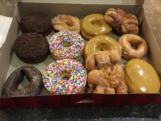 A dozen donuts at tim hortons a dozen donuts at tim hortons